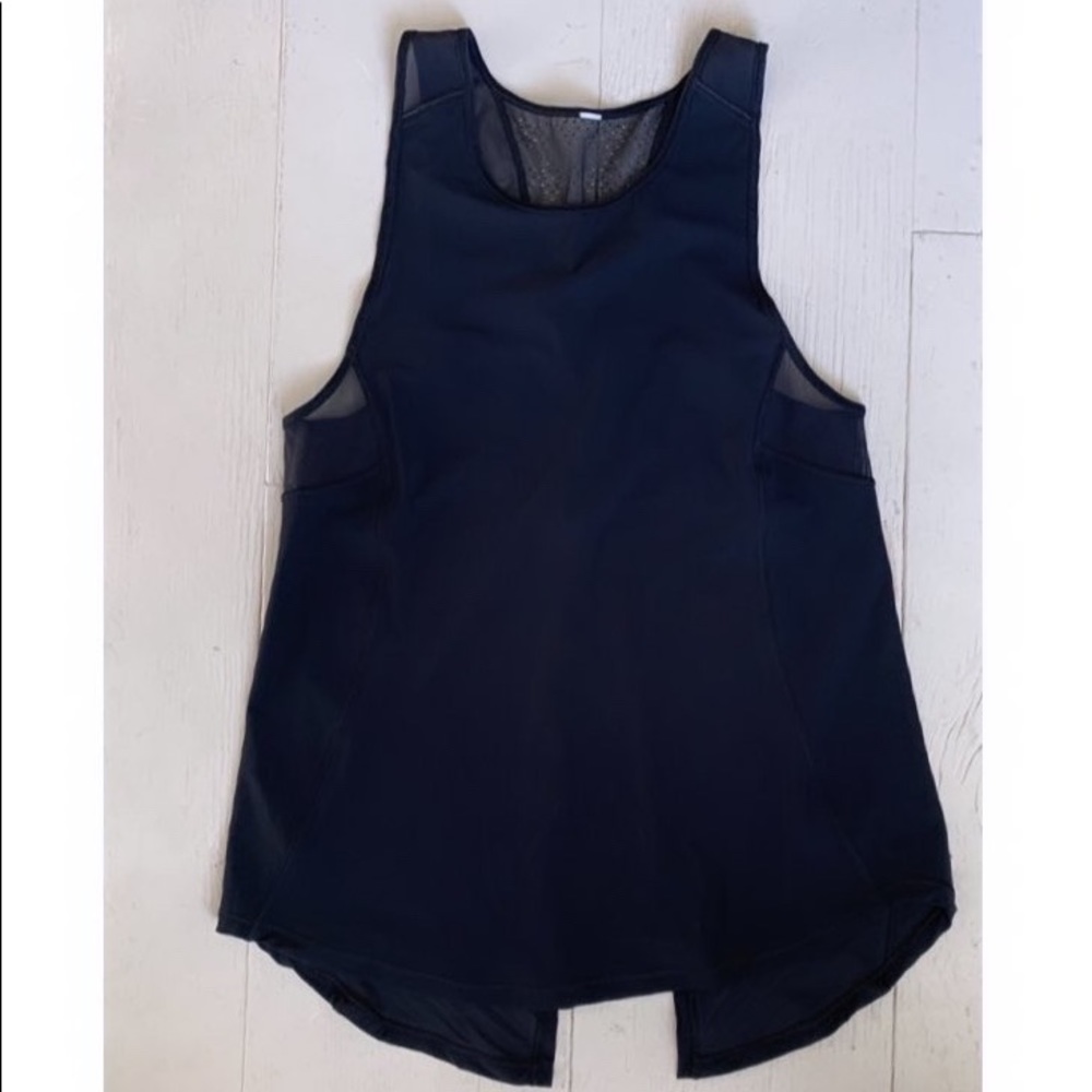 lululemon split back tank top